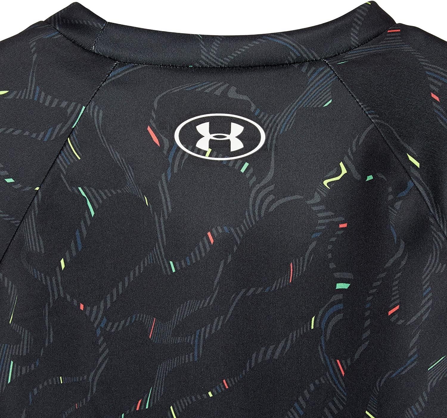Under Armour Boys' Tech Big Logo Printed Short Sleeve Gym T-Shirt