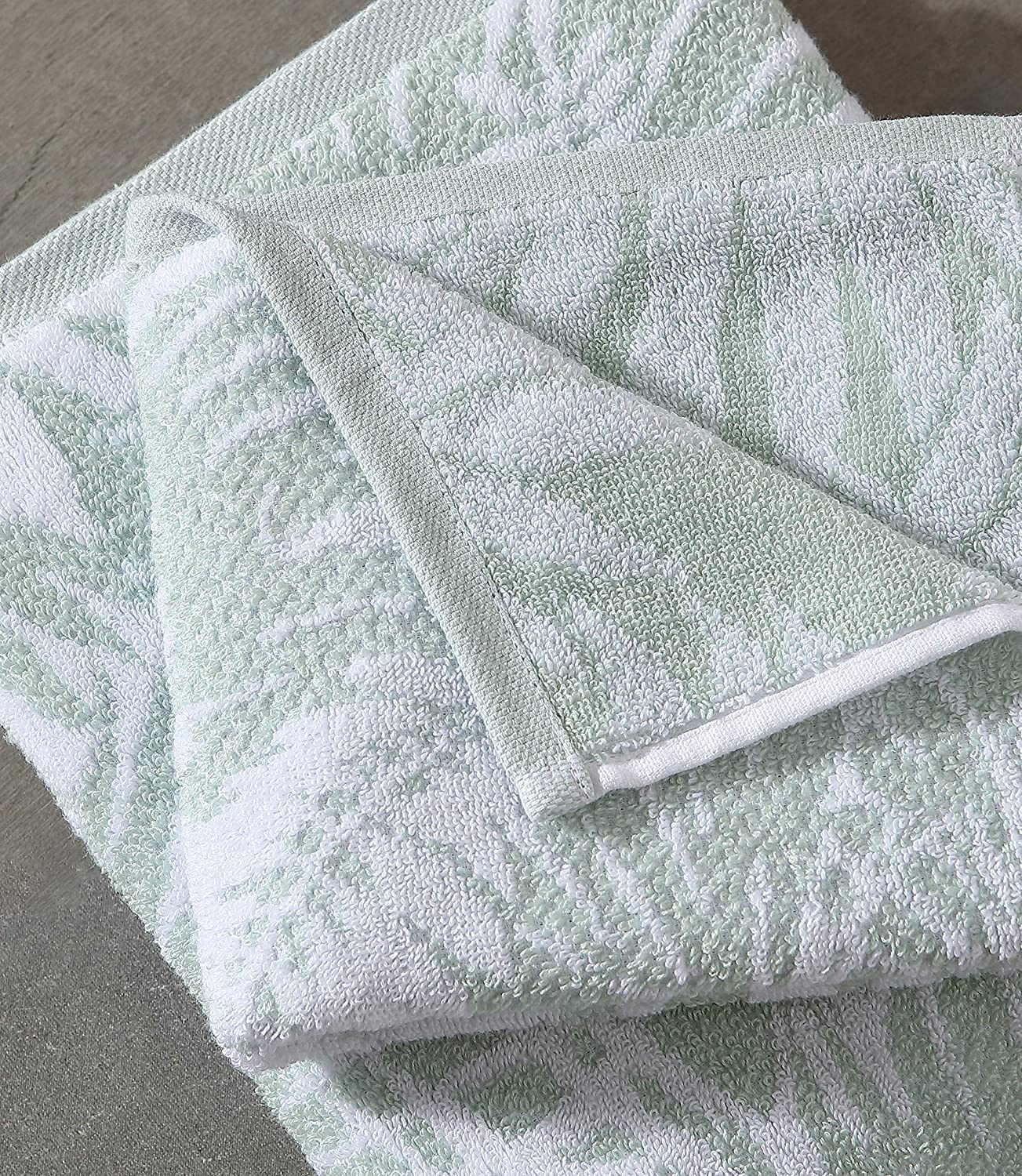 Tommy Bahama Home 6pc Towel Set 100% Terry Cotton, Oeko-Tex Certified, Super Soft & Absorbant, Medium-Weight, 6 Piece, Bimini