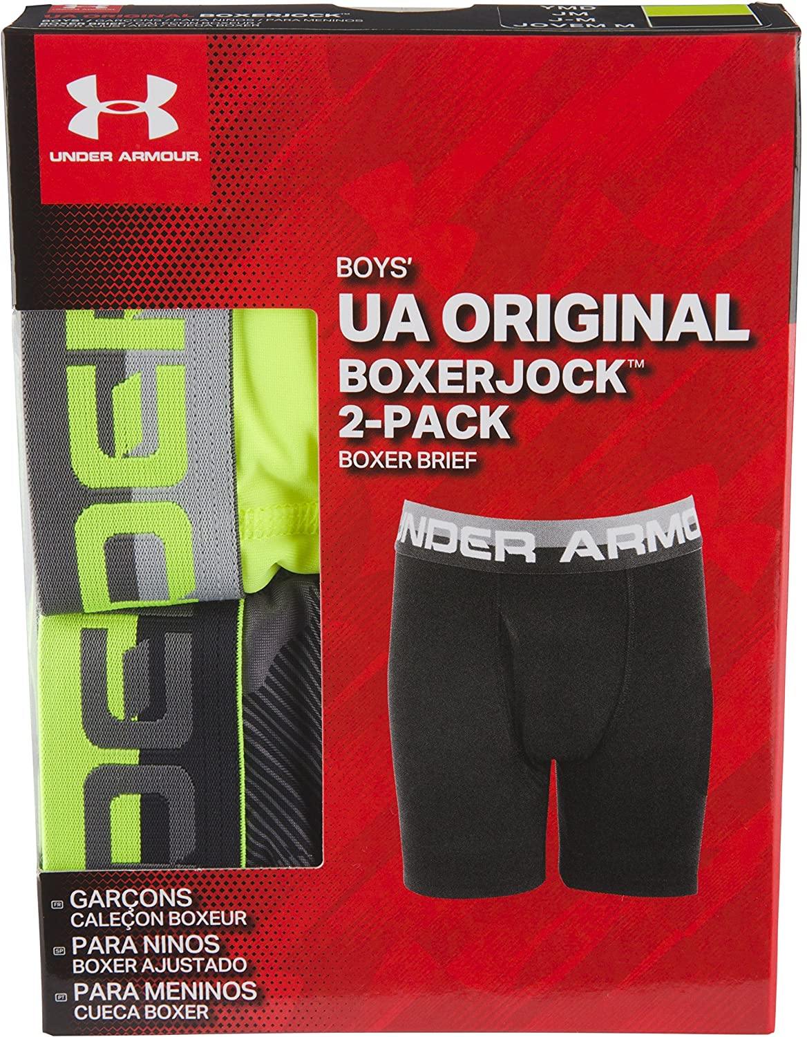 Under Armour Boys' Performance Boxer Briefs