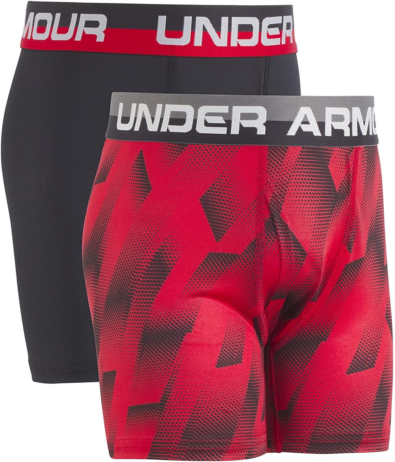 Under Armour Boys' Performance Boxer Briefs