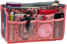 
                        
                          Load image into Gallery viewer, Vercord Purse Organizer Insert for Handbags Bag Organizers Inside Tote Pocketbook Women Nurse Nylon 13 Pockets Black Medium
                        
                      