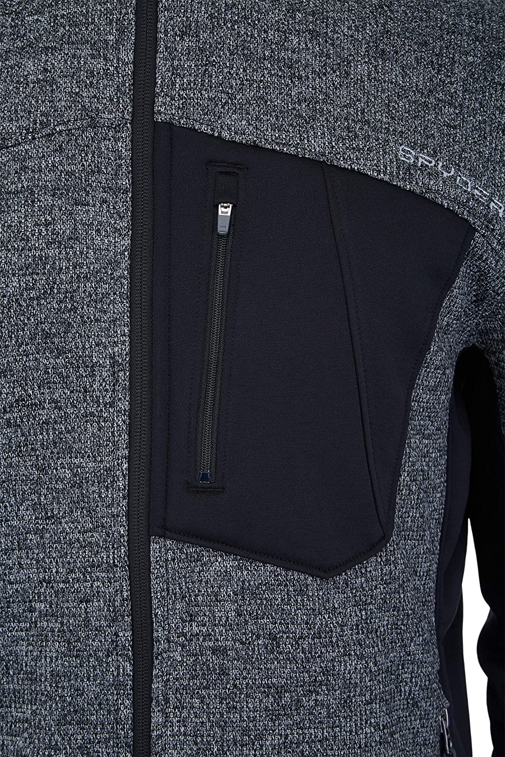 Spyder Active Sports Men's Bandit Full Zip Mid-Layer Jacket
