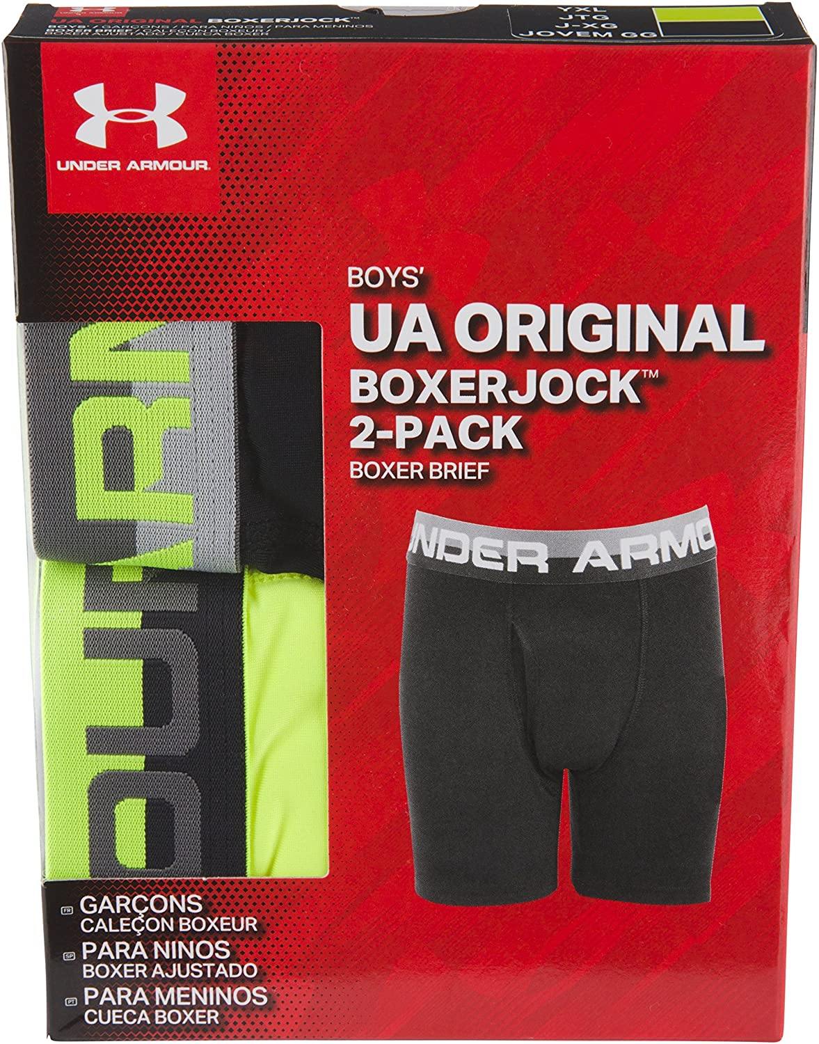 Under Armour Boys' Performance Boxer Briefs