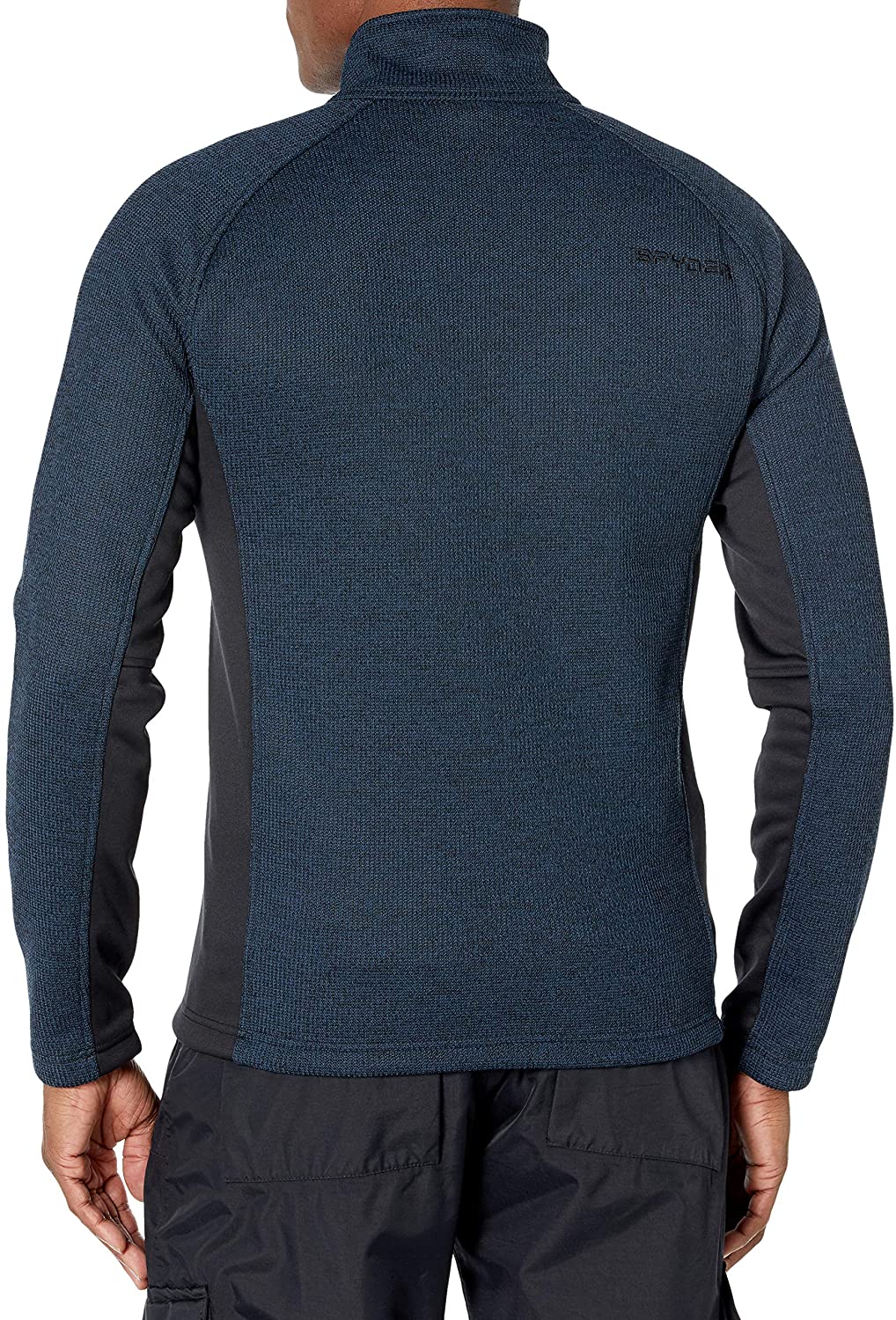 Spyder Active Sports Men's Outbound Half Zip Mid-Weight Mock Neck Sweater