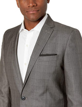 
                        
                          Load image into Gallery viewer, Unlisted by Kenneth Cole Men's 2 Button Slim Fit Suit with Hemmed Pant
                        
                      
