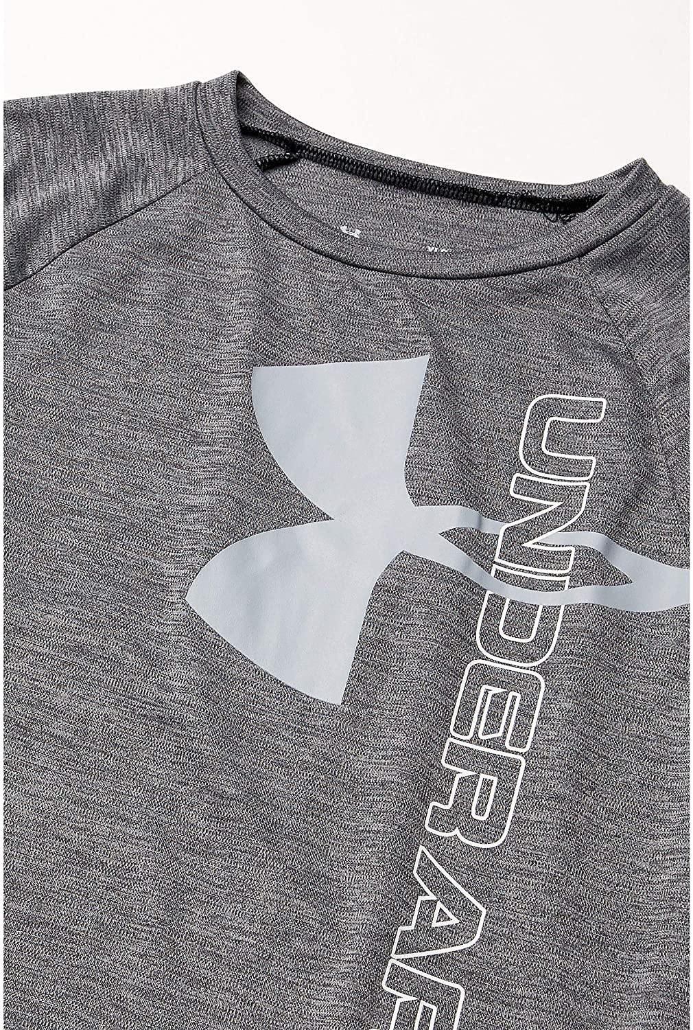 Under Armour Boys' Tech Split Logo Hybrid T-Shirt - JOY2ESpree