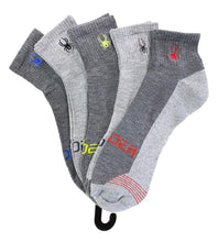 
                        
                          將圖片載入圖庫檢視器 Spyder - 5-pair Quarter Socks - Dark Grey/Grey with Stitched Logo, 43994
                        
                      