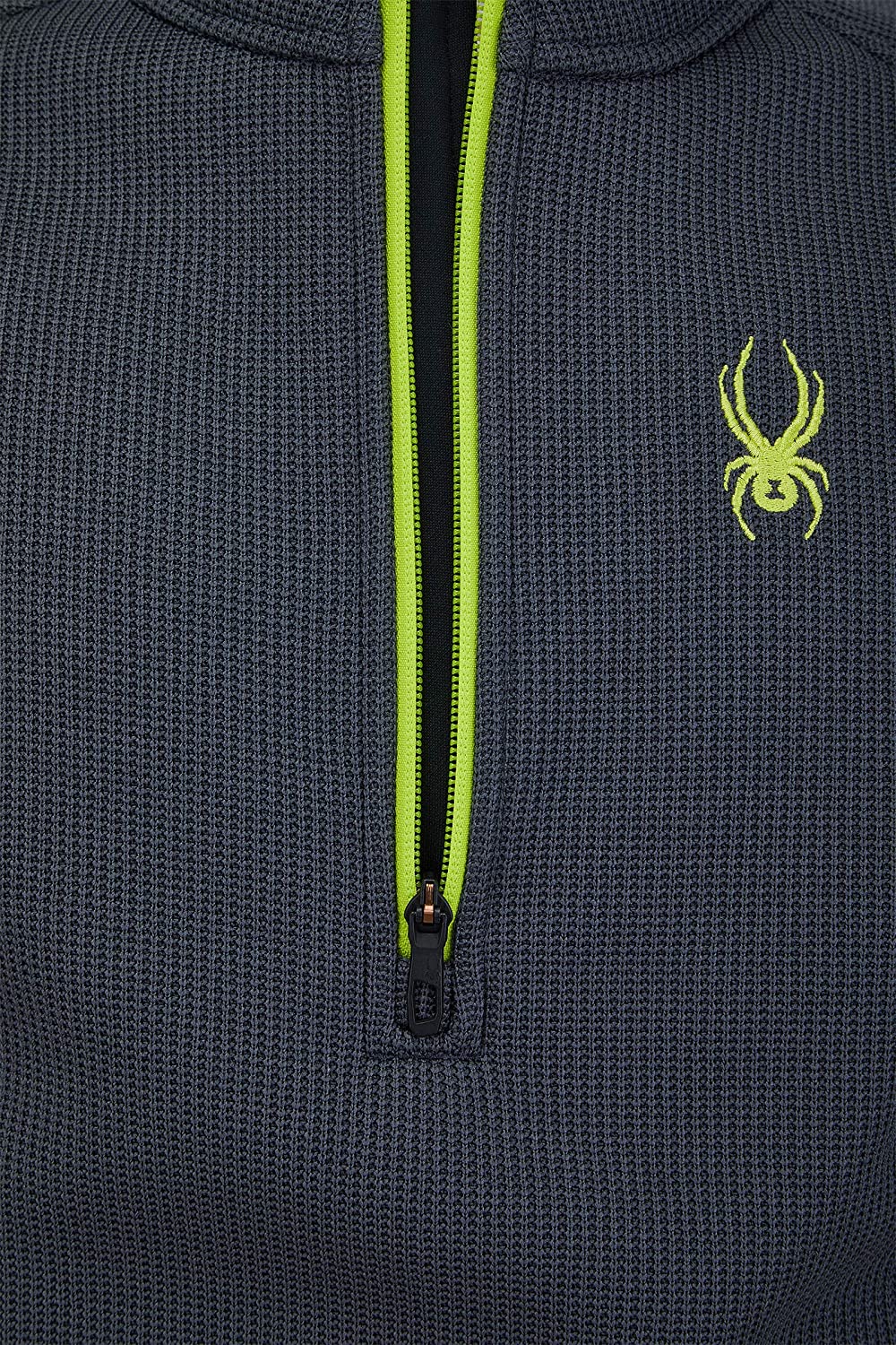 Spyder Active Sports Men's Outbound Half Zip Mid-Weight Mock Neck Sweater