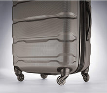 
                        
                          Load image into Gallery viewer, Samsonite Omni PC Hardside Expandable Luggage with Spinner Wheels, Black, Carry-On 20-Inch
                        
                      