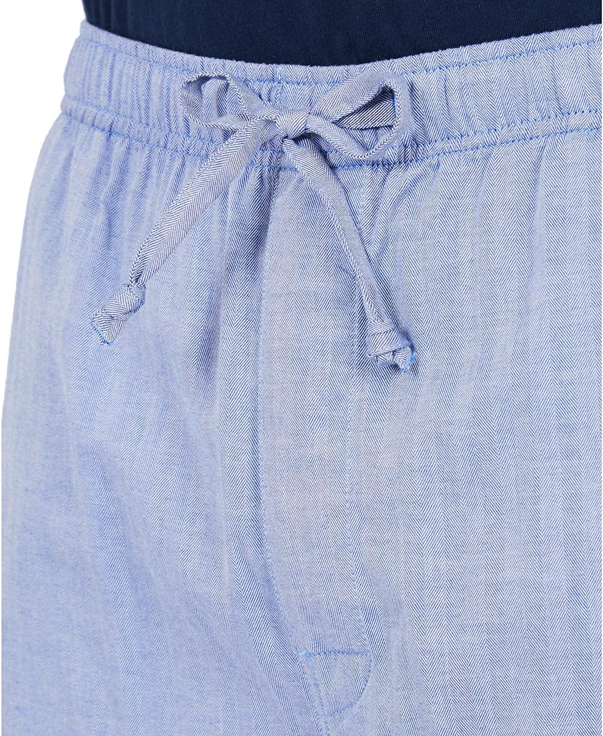 Nautica Men's Soft Woven 100% Cotton Elastic Waistband Sleep Pajama Short - JOY2ESpree