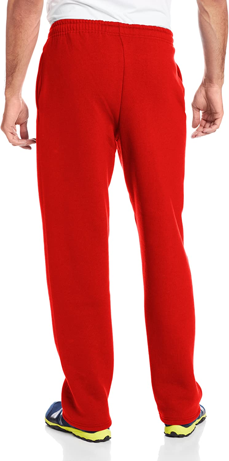 Russell Athletic Men's Dri-Power Open Bottom Sweatpants with Pockets