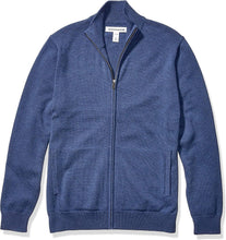 
                        
                          Load image into Gallery viewer, Amazon Essentials Men's Full-Zip Cotton Sweater
                        
                      