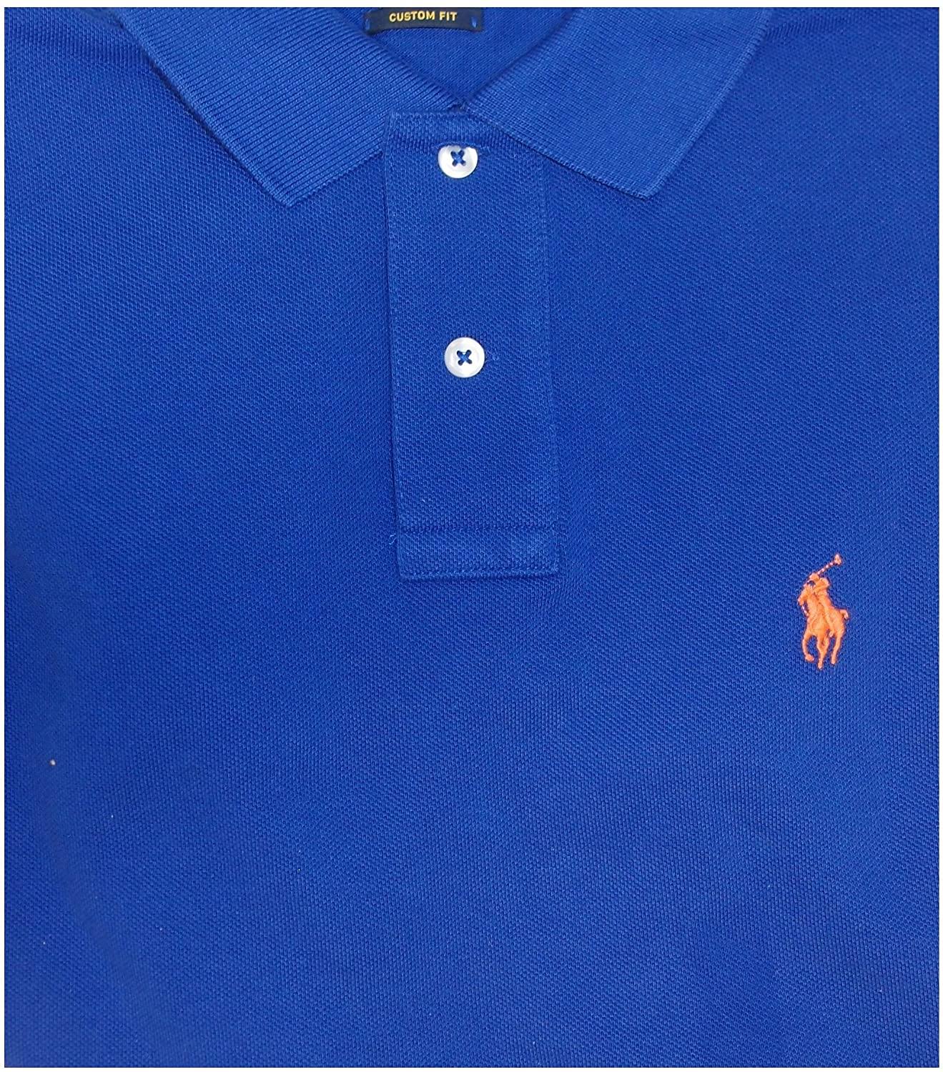 Polo Ralph Lauren Mens Custom Fit Short Sleeves Polo Shirt