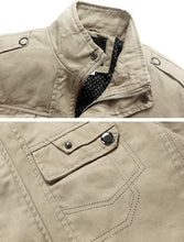 
                        
                          將圖片載入圖庫檢視器 Wantdo Men's Cotton Stand Collar Lightweight Front Zip Jacket
                        
                      