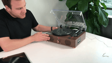 
                        
                          Muat gambar ke penampil Galeri, Record Player-13 in 1 Turntable with Speakers Vinyl Recording LP Bluetooth USB TF Card FM Radio Aux Input RCA Line Out and Headphone Jack - JOY2ESpree
                        
                      