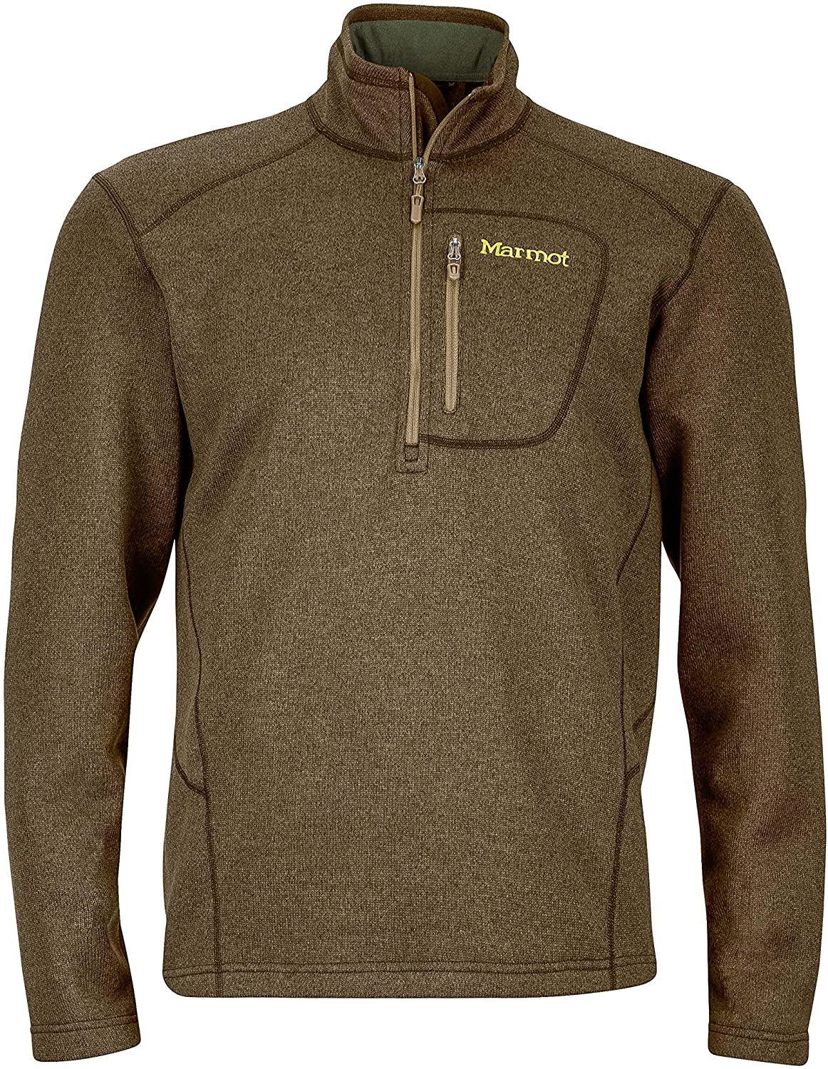 Marmot Men's Drop Line 1/2 Zip Pullover Lightweight 100-Weight Sweater Fleece Jacket