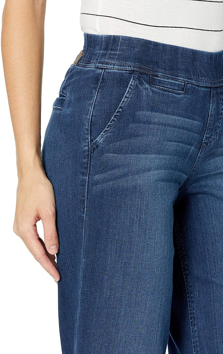 Jag Jeans Women's Eliana Wide Pull on Crop Trouser