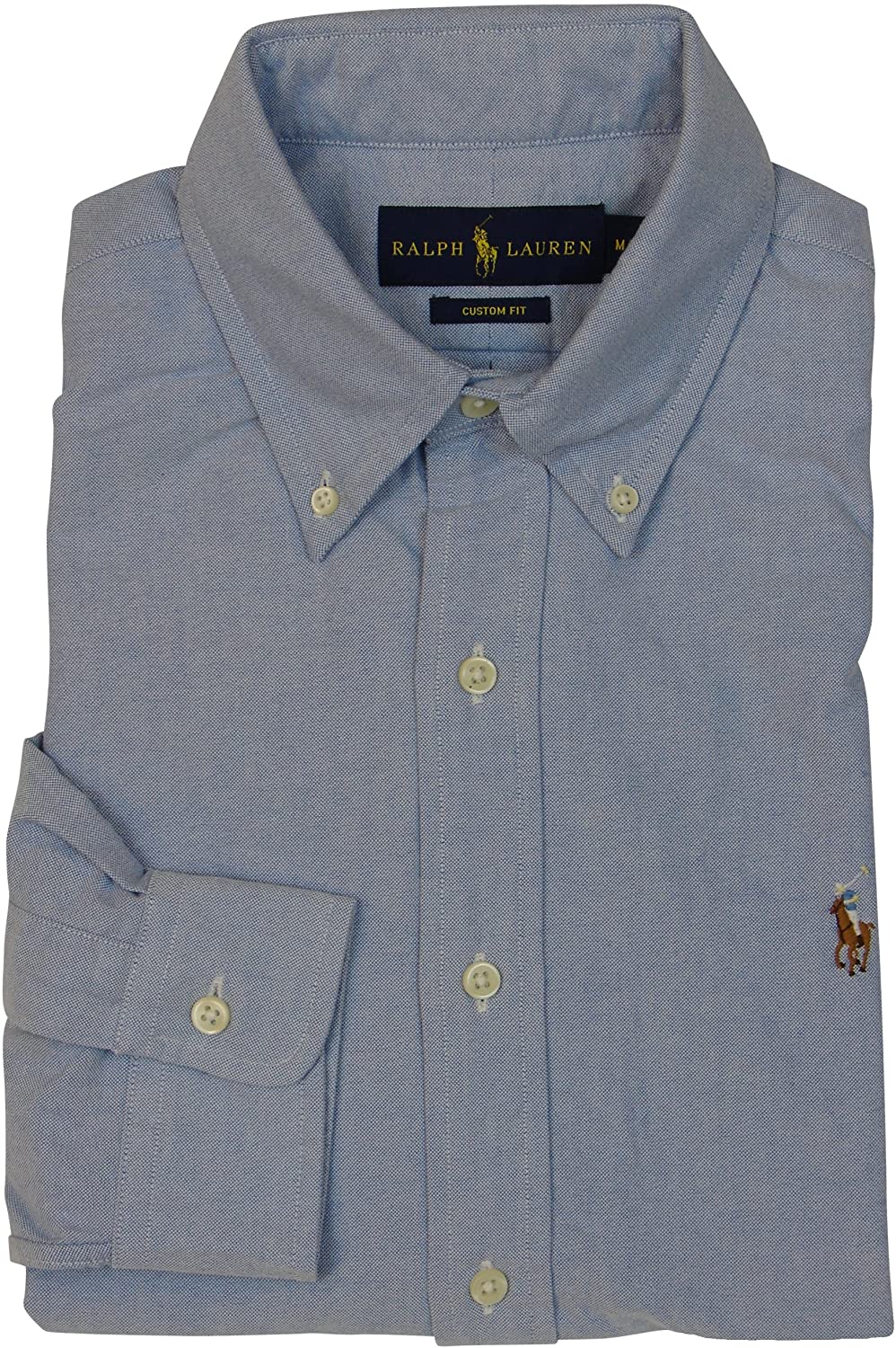 Ralph Lauren Mens Logo Button-Down Dress Shirt