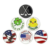 
                        
                          將圖片載入圖庫檢視器 GOLTERS Golf Ball Markers Golf Markers Golf Gifts Clips Pack of 6 - JOY2ESpree
                        
                      
