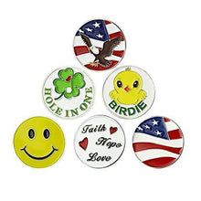 
                        
                          將圖片載入圖庫檢視器 GOLTERS Golf Ball Markers Golf Markers Golf Gifts Clips Pack of 6 - JOY2ESpree
                        
                      
