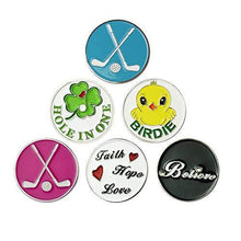 
                        
                          將圖片載入圖庫檢視器 GOLTERS Golf Ball Markers Golf Markers Golf Gifts Clips Pack of 6 - JOY2ESpree
                        
                      