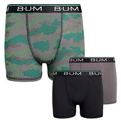 B.U.M. Equipment Boys Performance Dry-Fit Compression Boxer Briefs (3 Pack) - JOY2ESpree