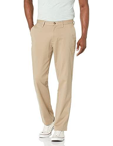 Nautica Men's Classic Fit Flat Front Stretch Solid Chino Deck Pant - JOY2ESpree