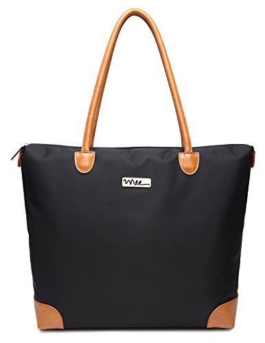 NNEE Water Resistance Nylon Tote Bag & Multiple Pocket Design