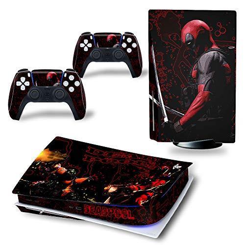 Mmoptop PS5 Skin Aven-GeRs for Playstation 5 Disc Version with Console and Dualsense Controller - Full Set - JOY2ESpree