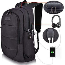 
                        
                          Muat gambar ke penampil Galeri, Travel Laptop Backpack Water Resistant Anti-Theft Bag with USB Charging Port - JOY2ESpree
                        
                      
