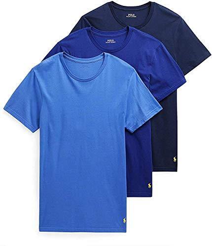 Polo Ralph Lauren Men's Classic Crew Neck Undershirts 3-Pack