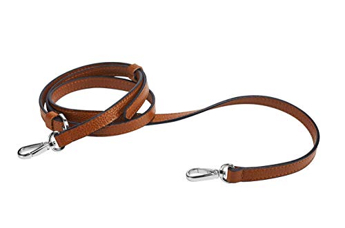 LIVE UP Full Grain Leather Adjustable Replacement Strap Cross Body Bag Purse, 43-51 Inch