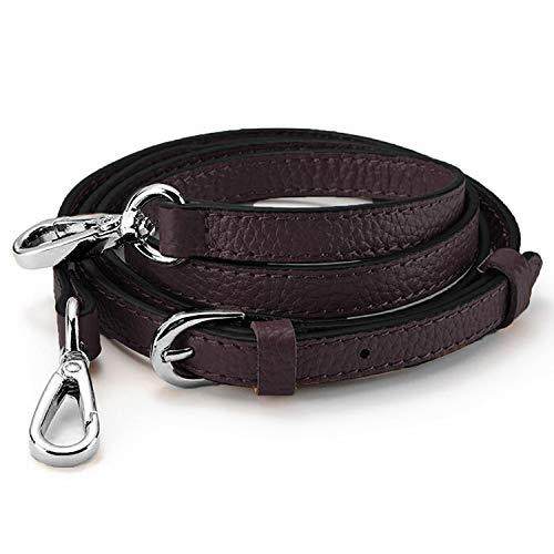 LIVE UP Full Grain Leather Adjustable Replacement Strap Cross Body Bag Purse, 43-51 Inch