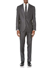 
                        
                          Load image into Gallery viewer, Unlisted by Kenneth Cole Men's 2 Button Slim Fit Suit with Hemmed Pant
                        
                      