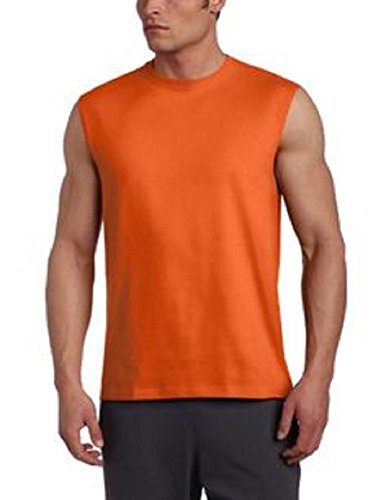 Russell Athletic Men's Cotton Performance Sleeveless Muscle T Shirts