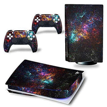 
                        
                          Load image into Gallery viewer, DOMILINA PS5 Skin Stickers, Full Body Vinyl Decal Cover for Playstation 5 Disk Edition Console &amp; Controllers - Dancing Fire - JOY2ESpree
                        
                      