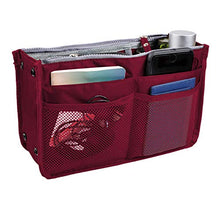 
                        
                          Muat gambar ke penampil Galeri, Vercord Updated Purse Handbag Organizer Insert Liner Bag in Bag 13 Pockets Purple Small
                        
                      