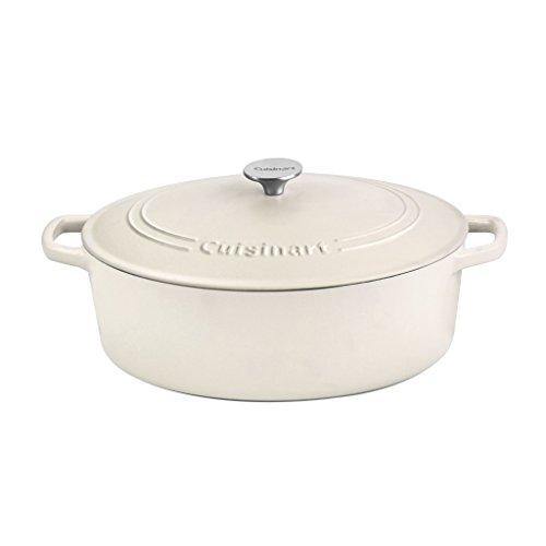 Cuisinart Cast Iron Casserole, Terracotta Orange, 7-Quart - JOY2ESpree