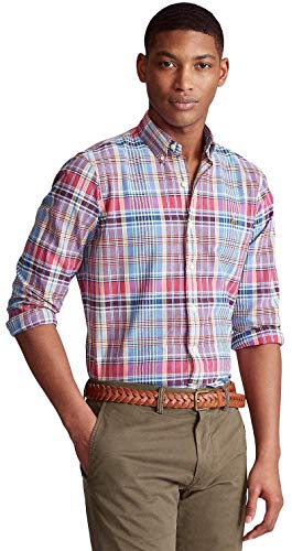 Polo Ralph Lauren Mens Classic Fit Oxford Longsleeve Buttondown Shirt