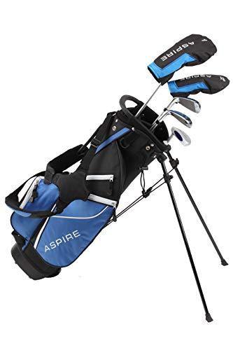Aspire Junior Plus Complete Golf Club Set for Children, Kids - 5 Age Groups Boys and Girls - Right Hand - JOY2ESpree