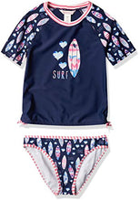 
                        
                          Load image into Gallery viewer, Tommy Bahama Girls' 2-Piece Rashguard and Swim Bottoms Set
                        
                      