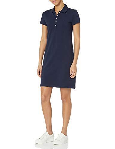 Nautica Women's Easy Classic Short Sleeve Stretch Cotton Polo Dress - JOY2ESpree