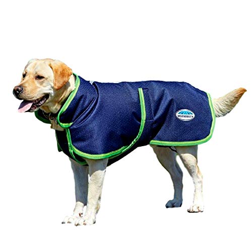 Weatherbeeta Parka 1200D Deluxe Dog Coat (20", Navy/Grey/White)