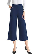 
                        
                          將圖片載入圖庫檢視器 Tsful High Waisted Wide Leg Pants for Women Summer Business Casual Crop Dress Pants Stretch Pull On Capris
                        
                      