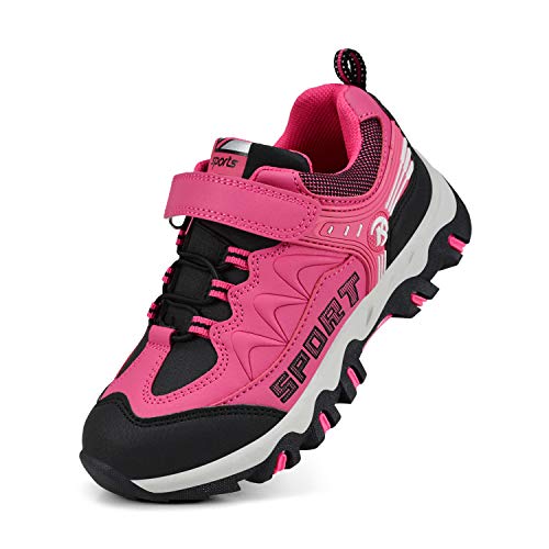 Biacolum Boys Girls Shoes Outdoor Hiking Waterproof Kids Sneaker