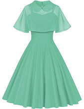 
                        
                          Load image into Gallery viewer, GownTown Women's 1950s Cloak Two-Piece Cocktail Dress
                        
                      