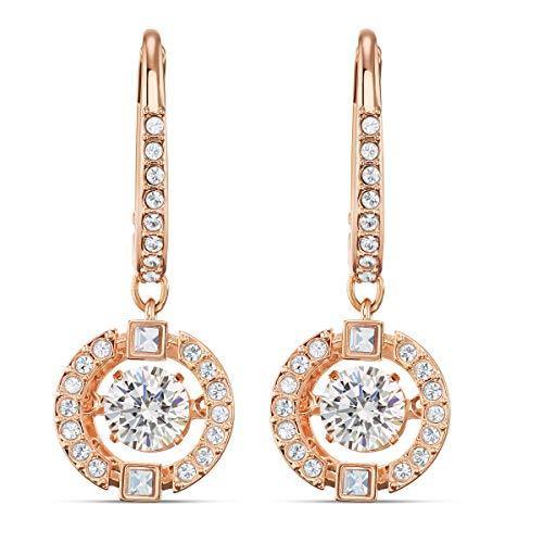 SWAROVSKI Women's Sparking Dance Crystal Jewelry Collection, Rose Gold Tone Finish - JOY2ESpree