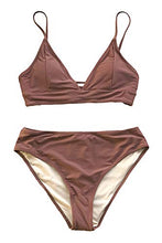 
                        
                          將圖片載入圖庫檢視器 CUPSHE Women's Bikini Triangle Sexy Lace Up Two Piece Bathing Suit
                        
                      
