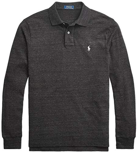 POLO RALPH LAUREN Men's Long Sleeve Mesh Polo Shirt