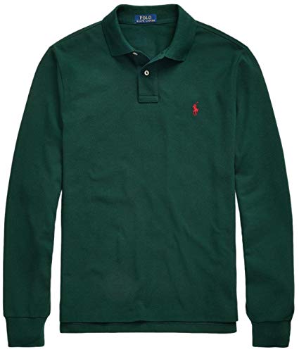 POLO RALPH LAUREN Men's Long Sleeve Mesh Polo Shirt